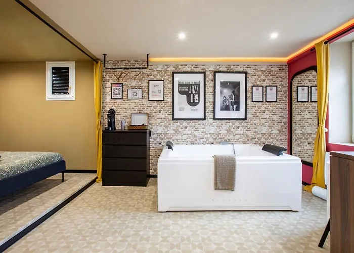 Signature Premium Jazzy Studio, Centre Apartamento Mulhouse